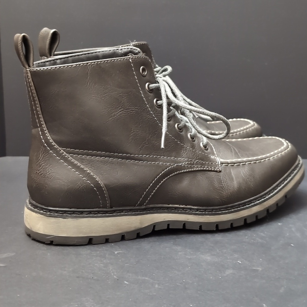 Hawke & Co Men's Gray Sierra Lace -Up Boots Size 9.5. - Picture 4 of 11